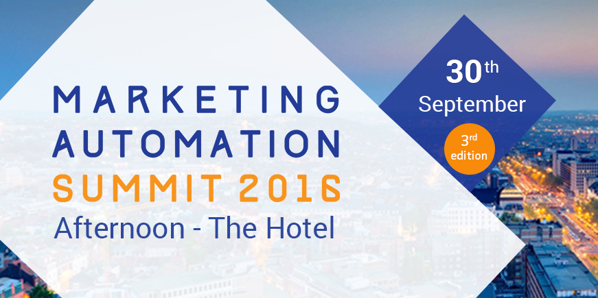 Don’t miss the third edition of the Marketing Automation Summit!